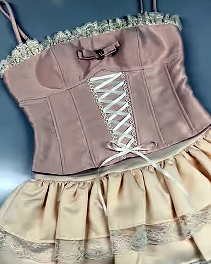 Set váy corset