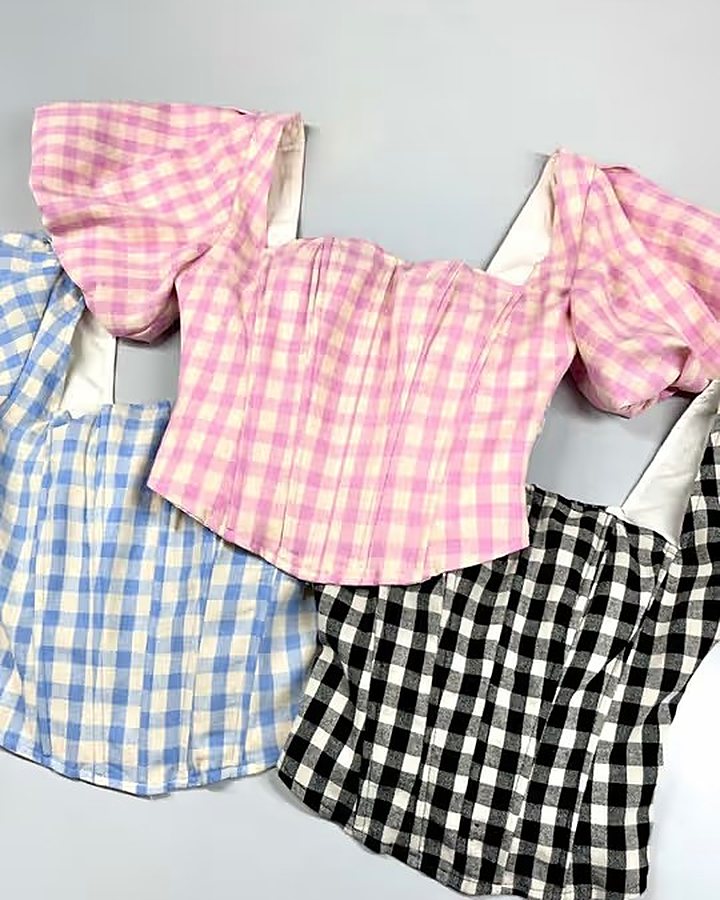 Bộ 3 corset caro